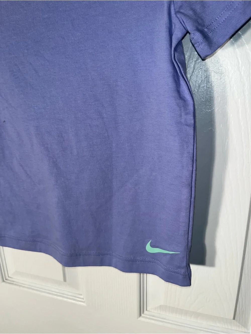 $30 Nike ACG Kids Girl's Size 7 Tee T Shirt Purple Light Thistle 86J886-P3F
